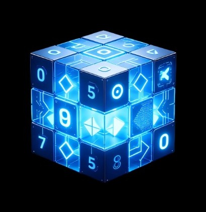 AICUBE · AI 魔方 图标